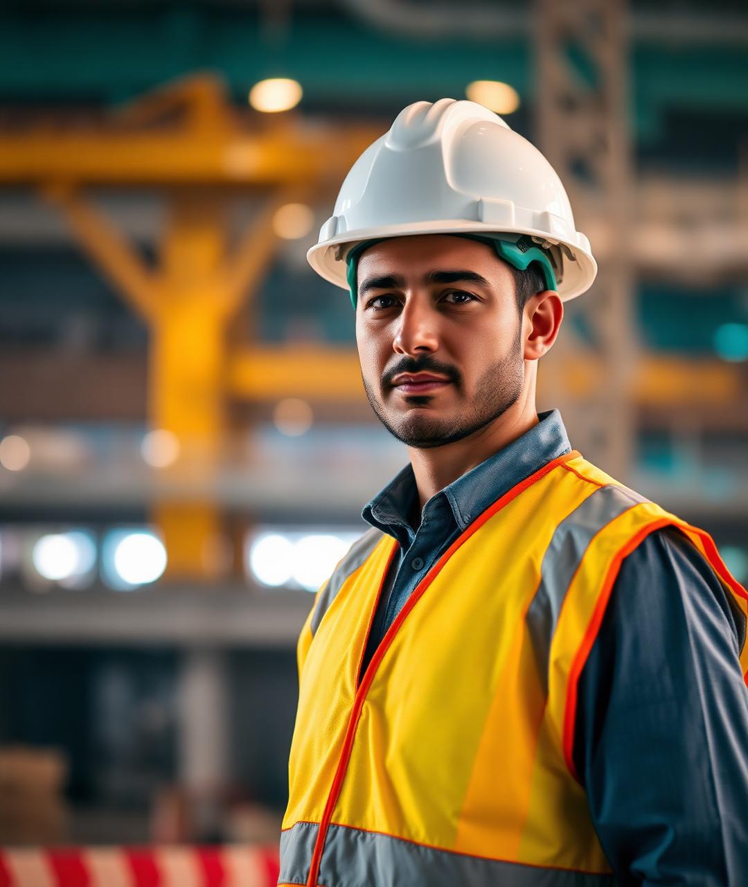 QHSE professional at an industrial facility